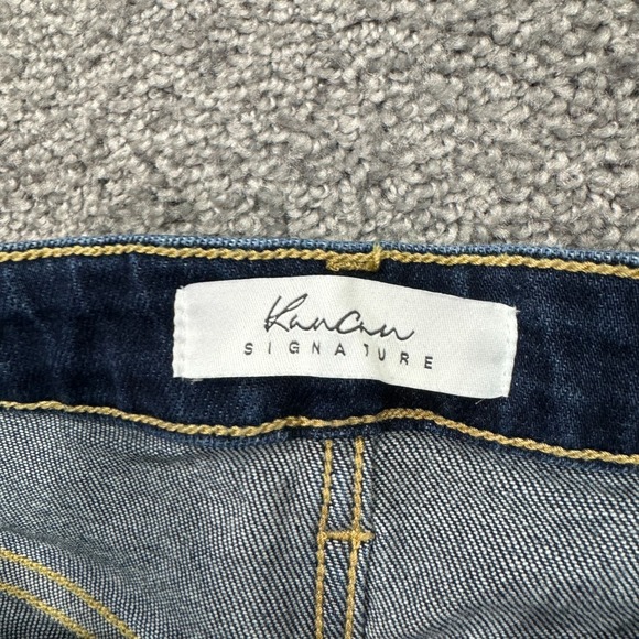 KanCan Jeans Womens 28 Blue Ankle Skinny Stretch Distressed Preppy City Casual - Picture 6 of 7